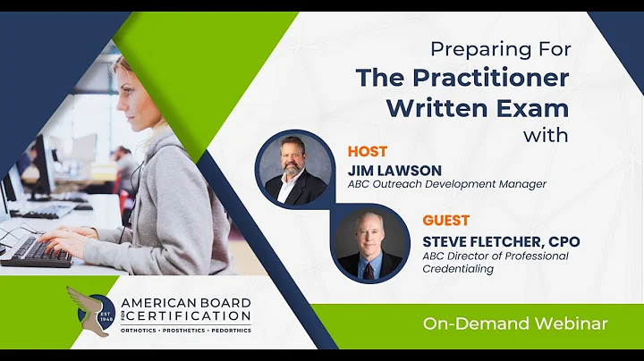 Preparing for the Practitioner Written Exam Webinar
