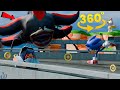 VR 360° - SUPER SONIC RUN! GOTTA GO FAST! | SHIN SONIC TAPES | 4K Experience POV