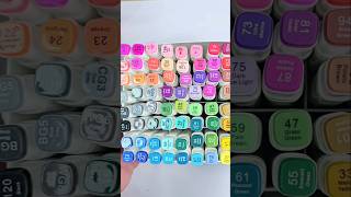 art markers #drawing #shorts #asmr