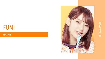 How Would IZ*ONE Sing FUN! (fromis_9)