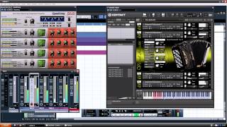 Guerrini Professional 4 Accordion For NI Kontakt - DEMO Tiny Toon Theme [Virtual Acoustic] screenshot 5