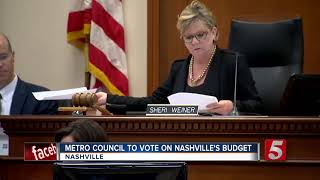 Metro Council To Vote On Budget