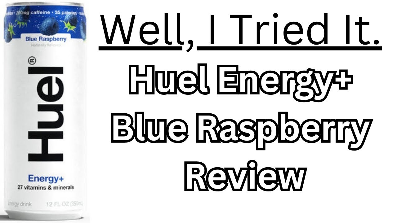 Huel Blue Raspberry Huel Energy+ Blue Raspberry Review | Well, I Tried It. - YouTube