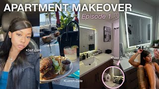 APARTMENT MAKEOVER PT.1 ♡: MASTER & GUEST BATHROOMS, HOUSE WARMING GIFTS, FRIEND DATES, & MORE