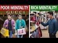 Rich  mindset vs poor mindset   vs   6 big differences 