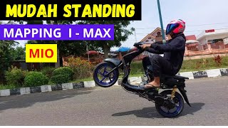 CARA  ATUR PENGAPIAN AGAR MUDAH STANDING, MIO KNALPOT BOBOK