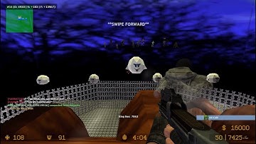 Counter Strike Source Indonesia : Zombie Escape Mod - Super Mario 64 - Level 2 - ( Gameplay )