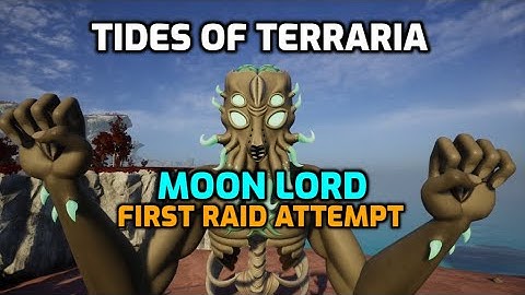 Palworld: Moon Lord - New Raid Boss! First Fight in Tides of Terraria