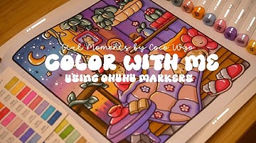 Color with me (ASMR) 🐈💜 