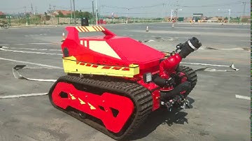 fire fighter robot for rescue