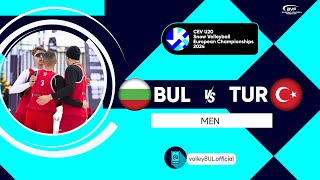 BUL vs. TUR | U20 Snow Volleyball European Championship Men | 2024