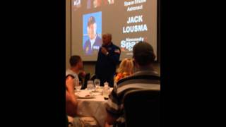 Astronaut Jack Lousma At The Nasa Kennedy Space Center