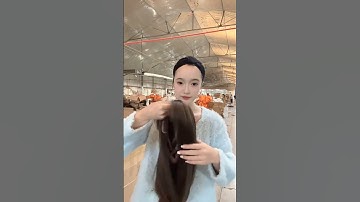 Tóc giả nguyên đâù cúp lửng #tocgia #hair #toc #tocg