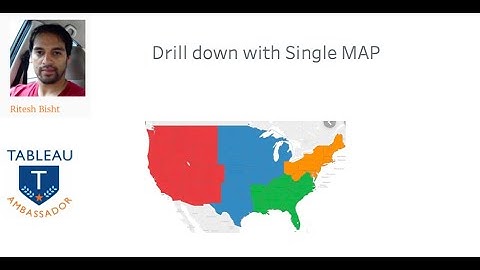 Drill down in a Single Map