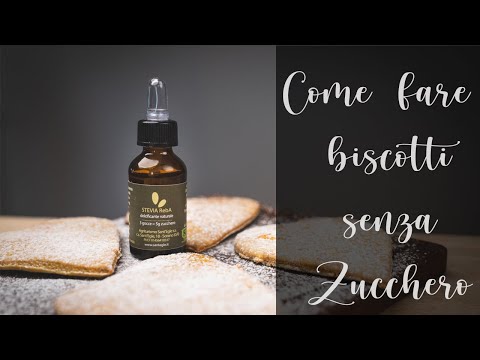 Come fare biscotti senza zucchero, con la Stevia RebA e Zafferano bio