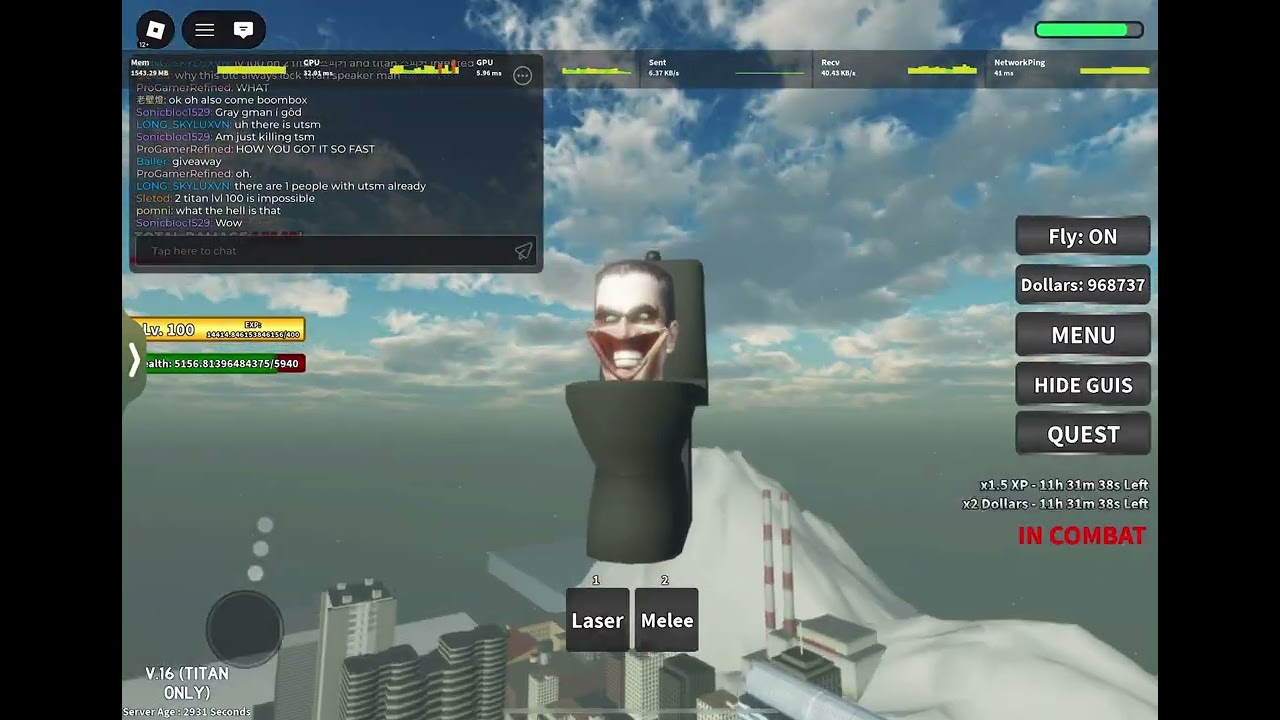 Fighting utsm as gray gman