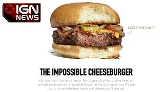 The Veggie Burger that Bleeds Like Real Meat - IGN News