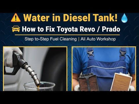 Toyota Revo Ka diesel engine ma petro ya l Pani Dal Jaya If water and patrol have mixed in the tank