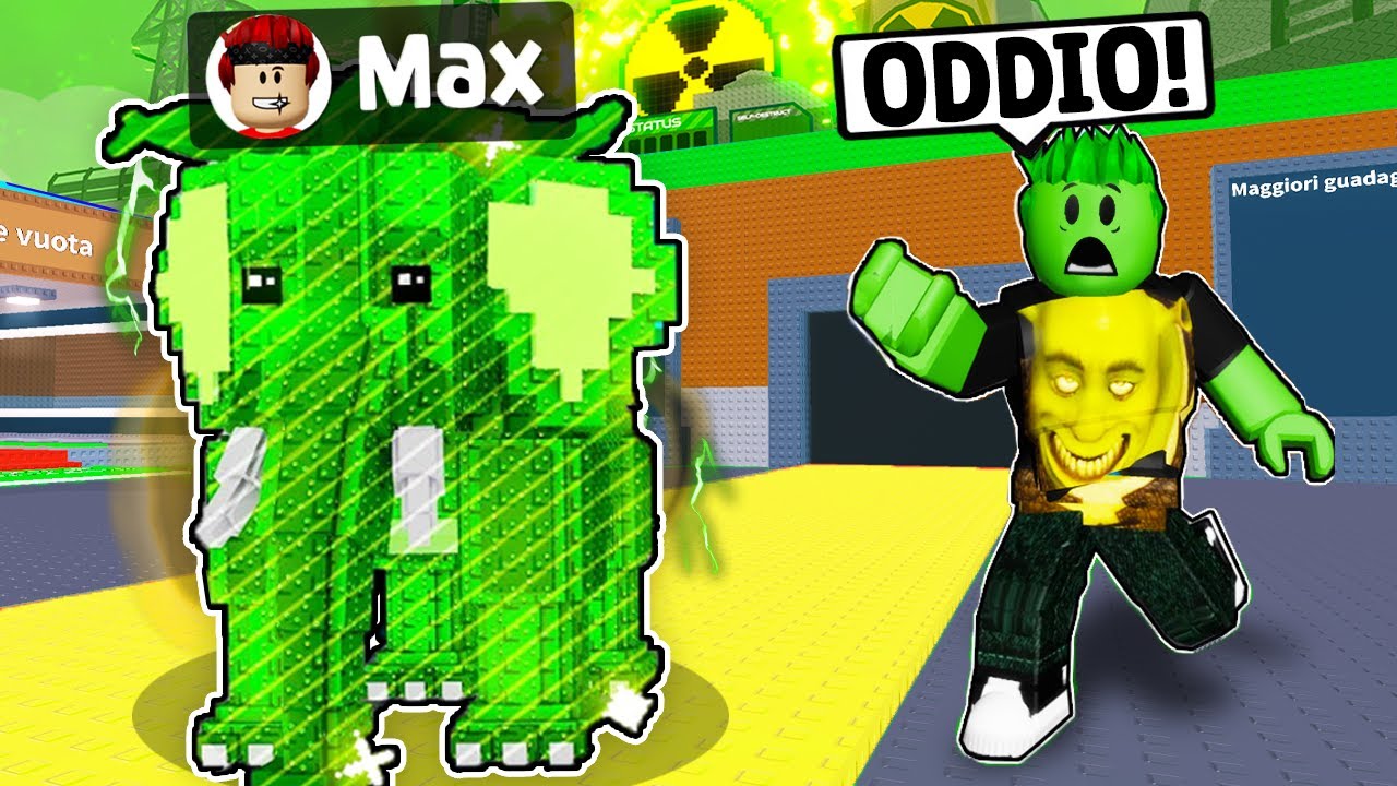 MI SONO FINTO UNO STRAWBERRY ELEPHANT RADIOATTIVO E HO TROLLATO GIGINO su ROBLOX STEAL A BRIANROT!