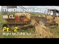 The Cheapest Left for Dead Dozer I could find Pt2 It started, Now, will it Doze?  60's Case 310 Gas!