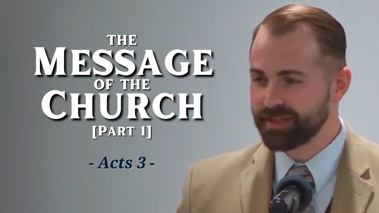 Acts 3:1-18: The Message of the Church [Part 1] | 09/20/26