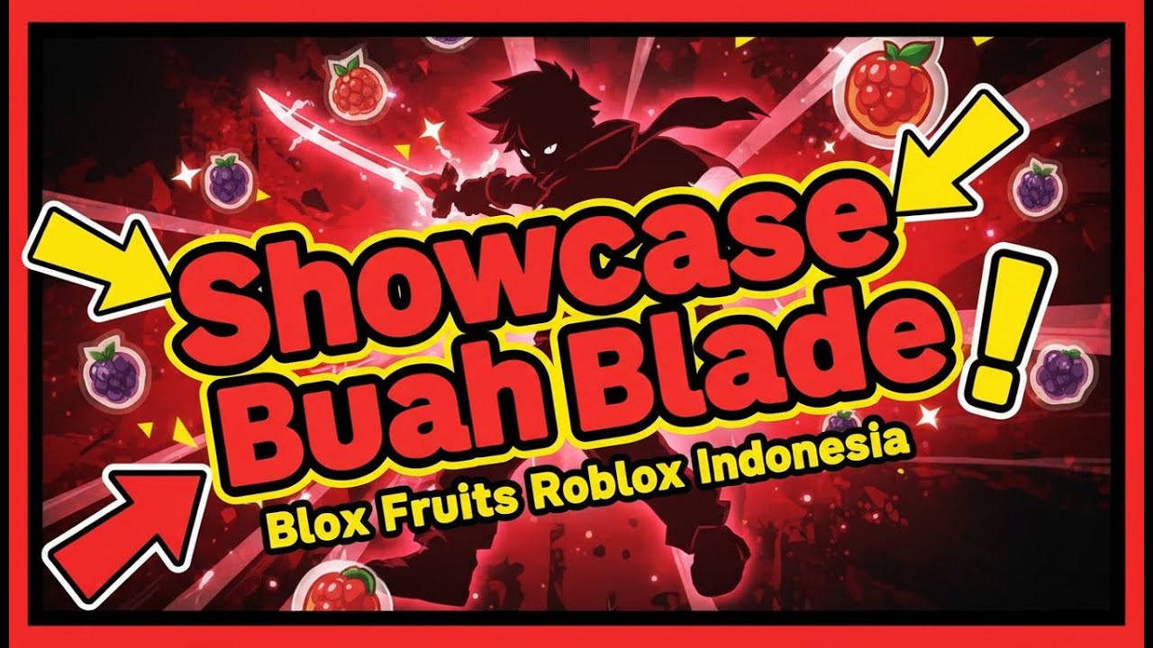 Showcase Buah Blade BLOX FRUITS ⚔️ Showcase Full Skill & Gameplay!