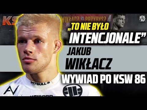 Co się stało w walce z PRZYBYSZEM? - Jakub WIKŁACZ na gorąco po KSW 86 komentuje faul i przeprasza