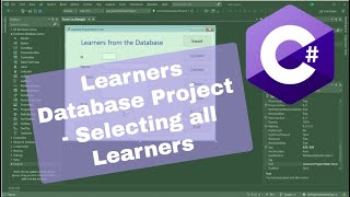 C# - Learners Database Project: Selecting learners from the database