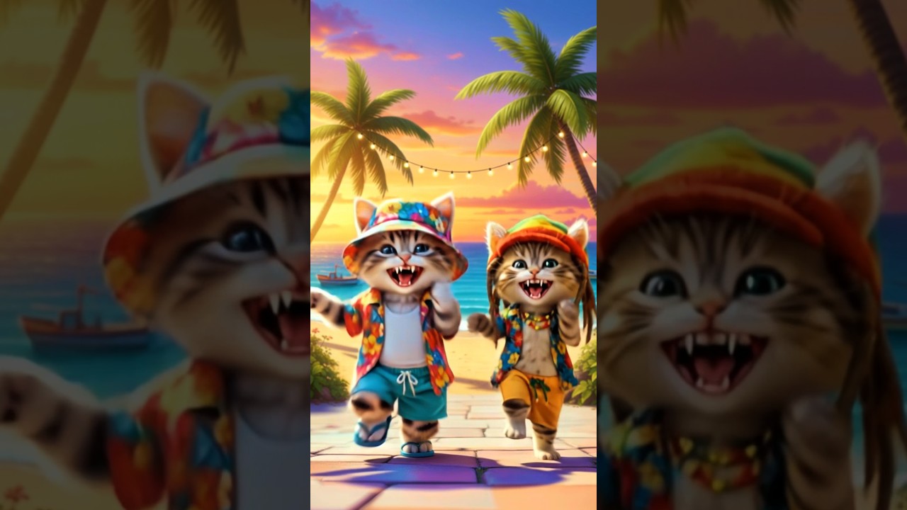 Chicken Banana Cat dance 😻