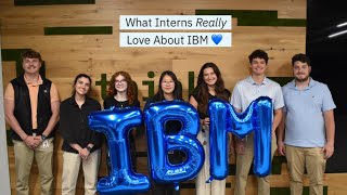 The Best Part Of Interning At Ibm?