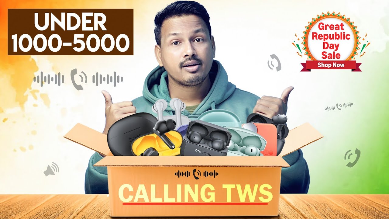 Best Calling Tws Under ₹1000-₹5000 To Buy In Amazon Great Republic Day Sale 2026 | Best Calling TWS