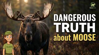 🫎The Dangerous Truth About 'Gentle Giant' Moose #animalbehavior #moose