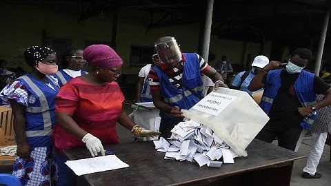 Ghana elections: Vote counting begins