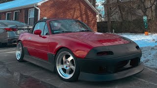 Miata Gets KBD Body Kit! #miata