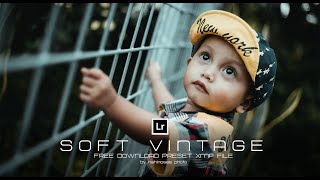 TUTORIAL EDIT FOTO ANAK SOFT VINTAGE | PRESET GRATIS XMP | LIGHTROOM CC & LIGHTROOM MOBILE TUTORIAL screenshot 2