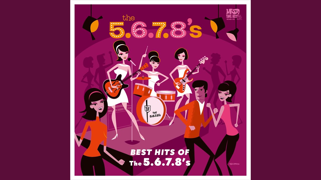 邦楽 12345678 The 5.6.7.8's - Barracuda (Live at Dig It Up!) | Moshcam