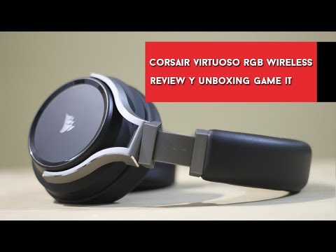 Corsair Virtuoso RGB Wireless, review y unboxing