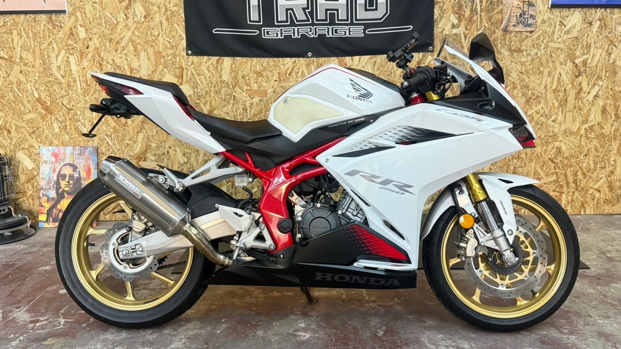 2021 CBR250RR 13,682km, 41hp model, ETC, Moriwaki exhaust, Active