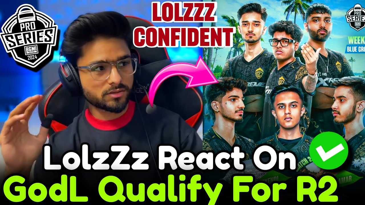 LolzZz React On GodL Qualify For Round 2 LolzZz Confident For BMPS💛🔥 ...