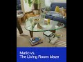 Matic vs The Living Room Maze #heymatic #meetmatic #matic #robovac #organization #robotics