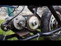 Homemade Electric Motorcycle From Car Parts / 1000W