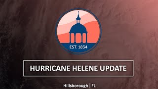 Hurricane Helene Press Conference - 09.27.24