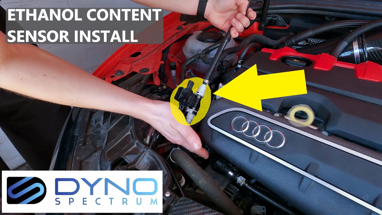 RS3 Ethanol Content Sensor Install DS1 Flex Fueling YouTube