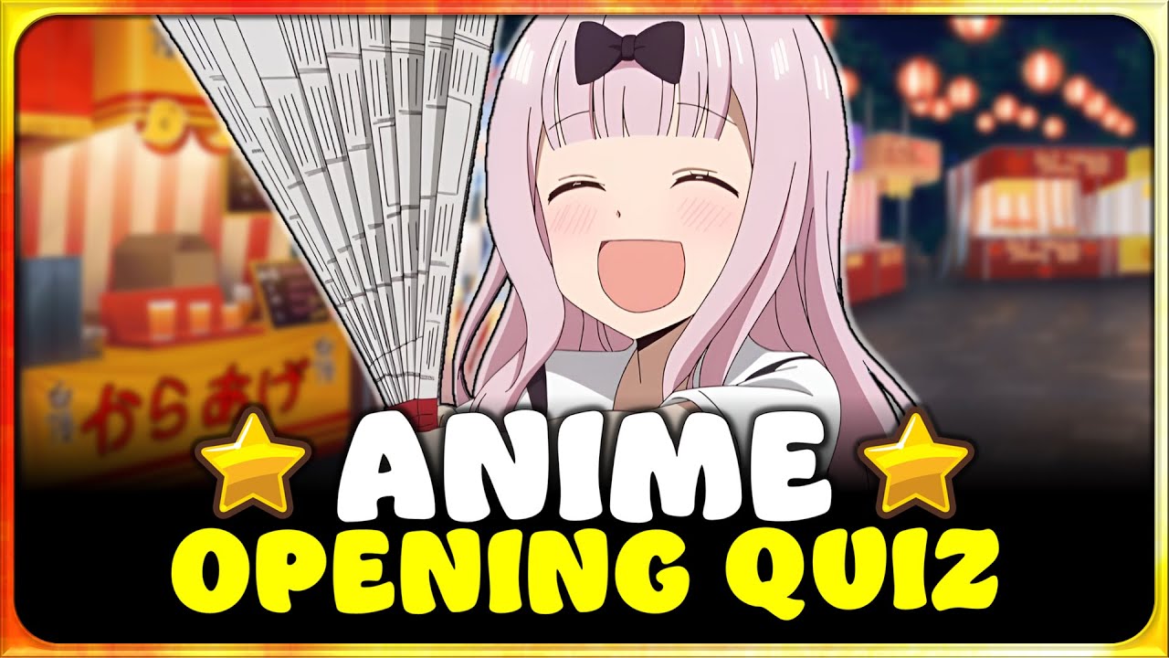 GUESS THE ANIME OPENING 🔊🔥 (Level: EASY ➜ HARD) ANIME OPENING QUIZ 🎶 