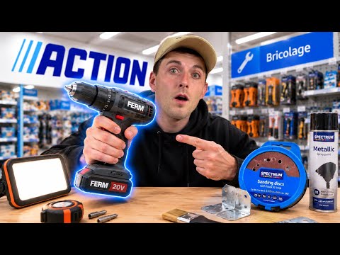 I BOUGHT EVERYTHING IN THE DIY AISLE AT ACTION! #2
