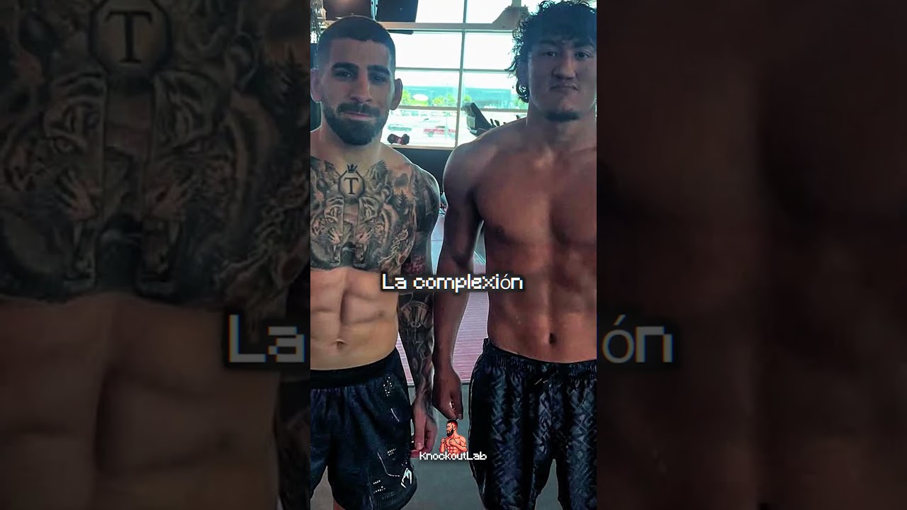 ¿Por qué Ilia Topuria parece más pequeño que Raúl Rosas Jr? #ufc