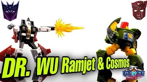 So Small but So much Fun! DR. WU Space Disk & Turbo Transformer Review. (Cosmos & Ramjet)