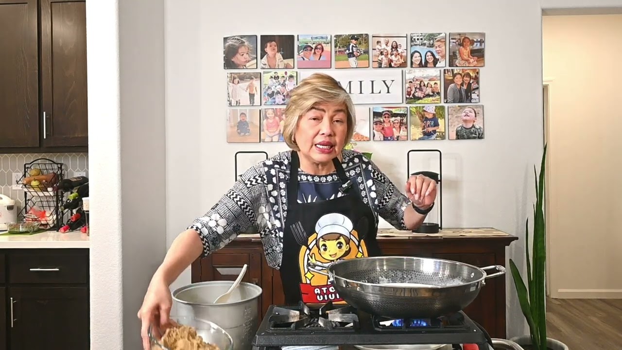 BIKO SERIES - PART 2 - BIKO WITH COCOJAM LATIK  (SWEET RICE CAKE WITH COCOJAM ) STEP-BY-STEP GUIDE