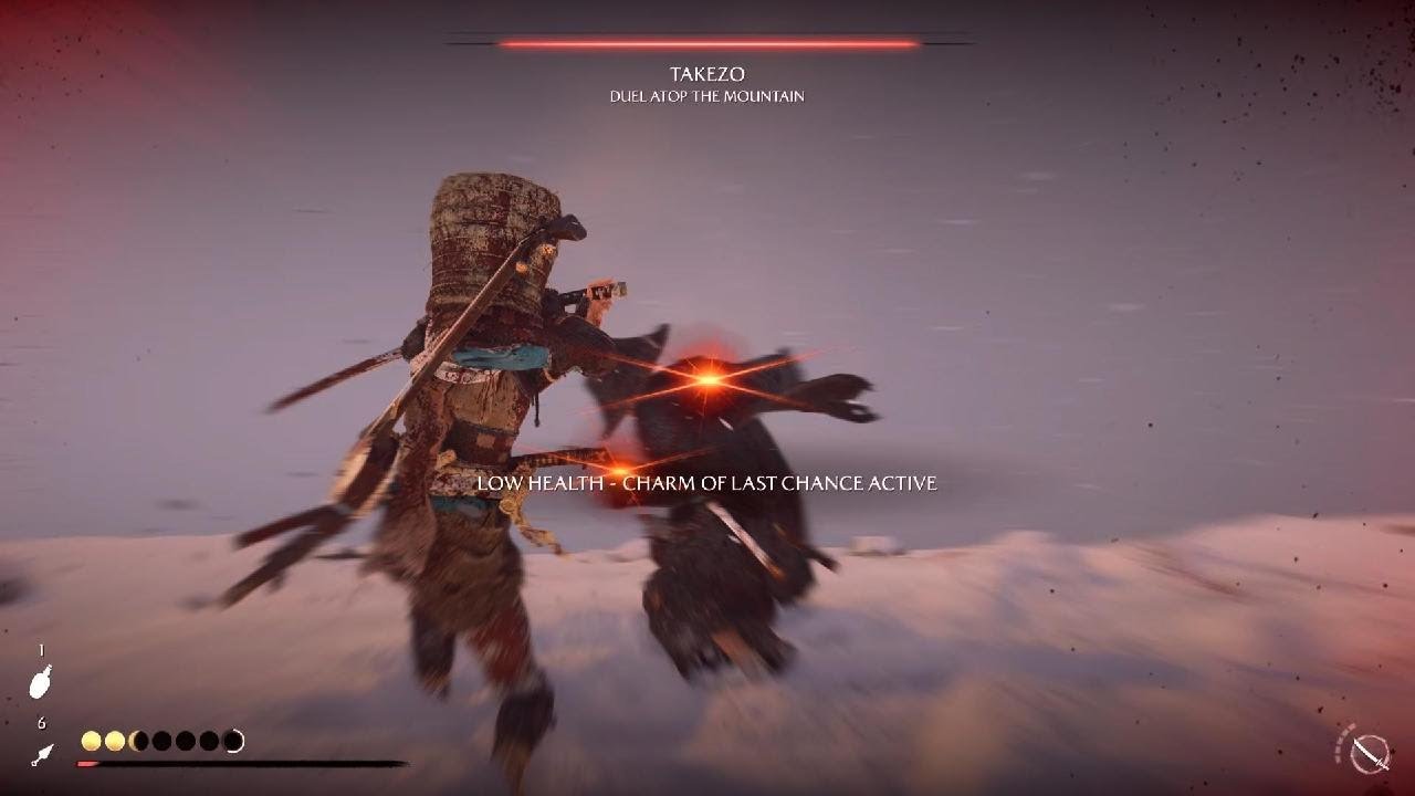 Ghost of yotei - Takezo fight OP Build perfect parries