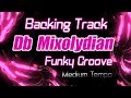 Backing Track: Db Mixolydian Funky Groove Style